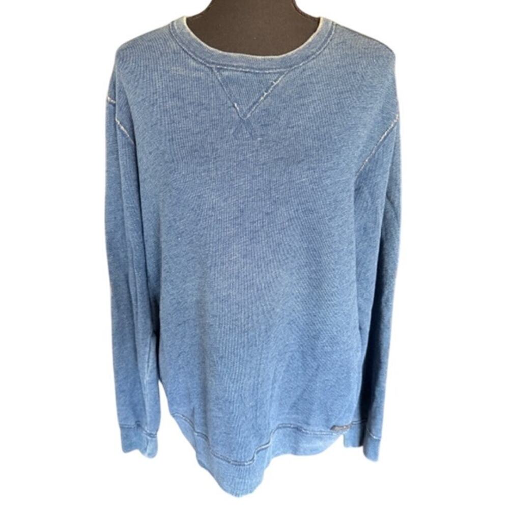 Polo Ralph Lauren Blue Cotton Knit Sweatshirt Men’s L/G